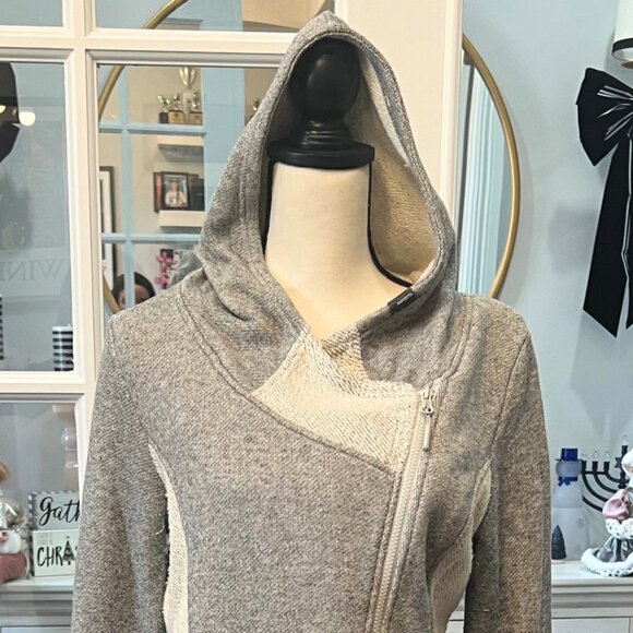 Mondetta Woman's Sweater Jacket Heather gray M - Picture 3 of 13